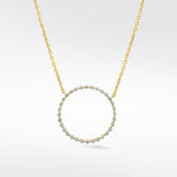 Modernist Diamond Necklace