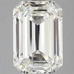 2.55ct Emerald Lab Grown Diamond (Colour G, Clarity VVS2, IGI Certified)