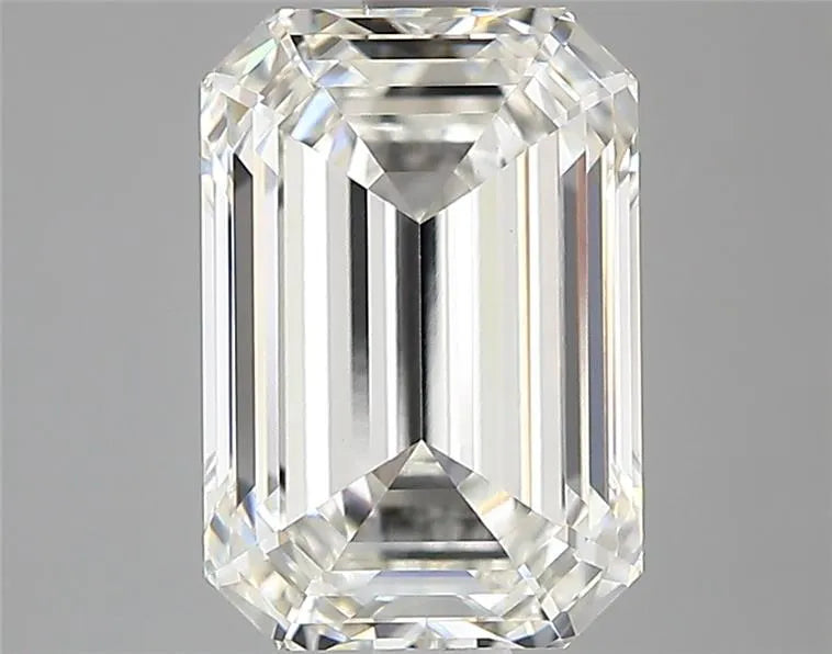 2.55ct Emerald Lab Grown Diamond (Colour G, Clarity VVS2, IGI Certified)