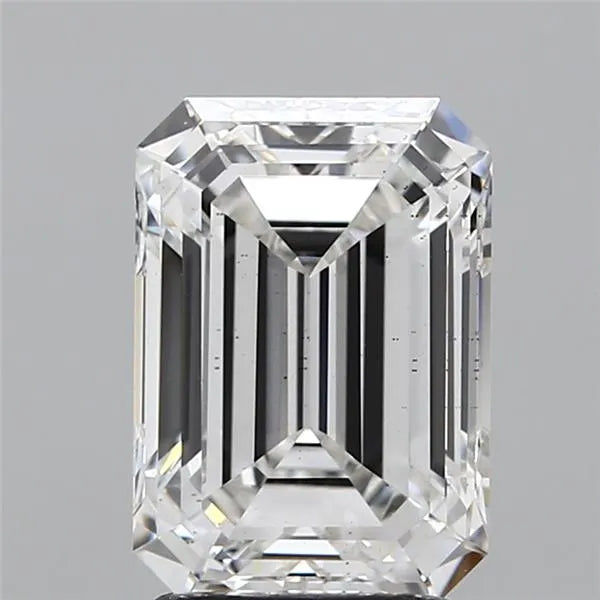 2.72ct Emerald Lab Grown Diamond (Colour G, Clarity VS2, IGI Certified)