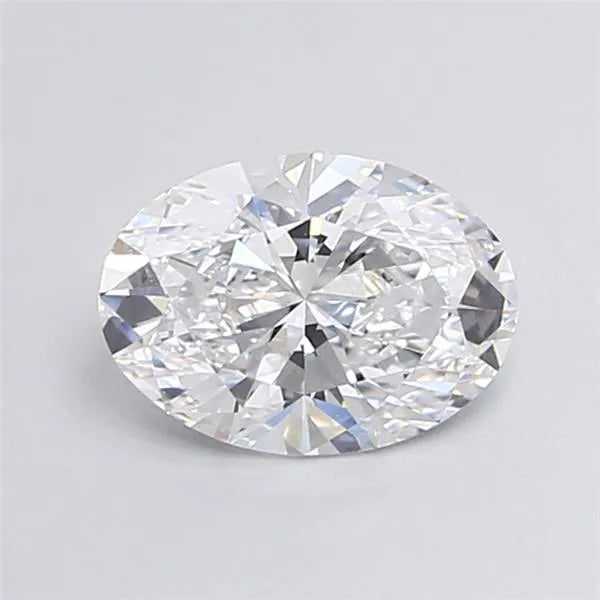 3.09ct Oval Lab Grown Diamond (Colour D, Clarity VVS1, IGI Certified)