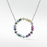 Rainbow Veto Necklace