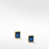 Nexus Sapphire Stud Earrings