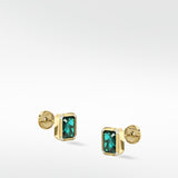 Nexus Emerald Stud Earrings