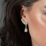 Veto Diamond Raindrop Earrings