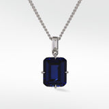 London Bridge Blue Sapphire Pendant