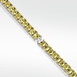 Veto Lux Oval Yellow Sapphire Bracelet
