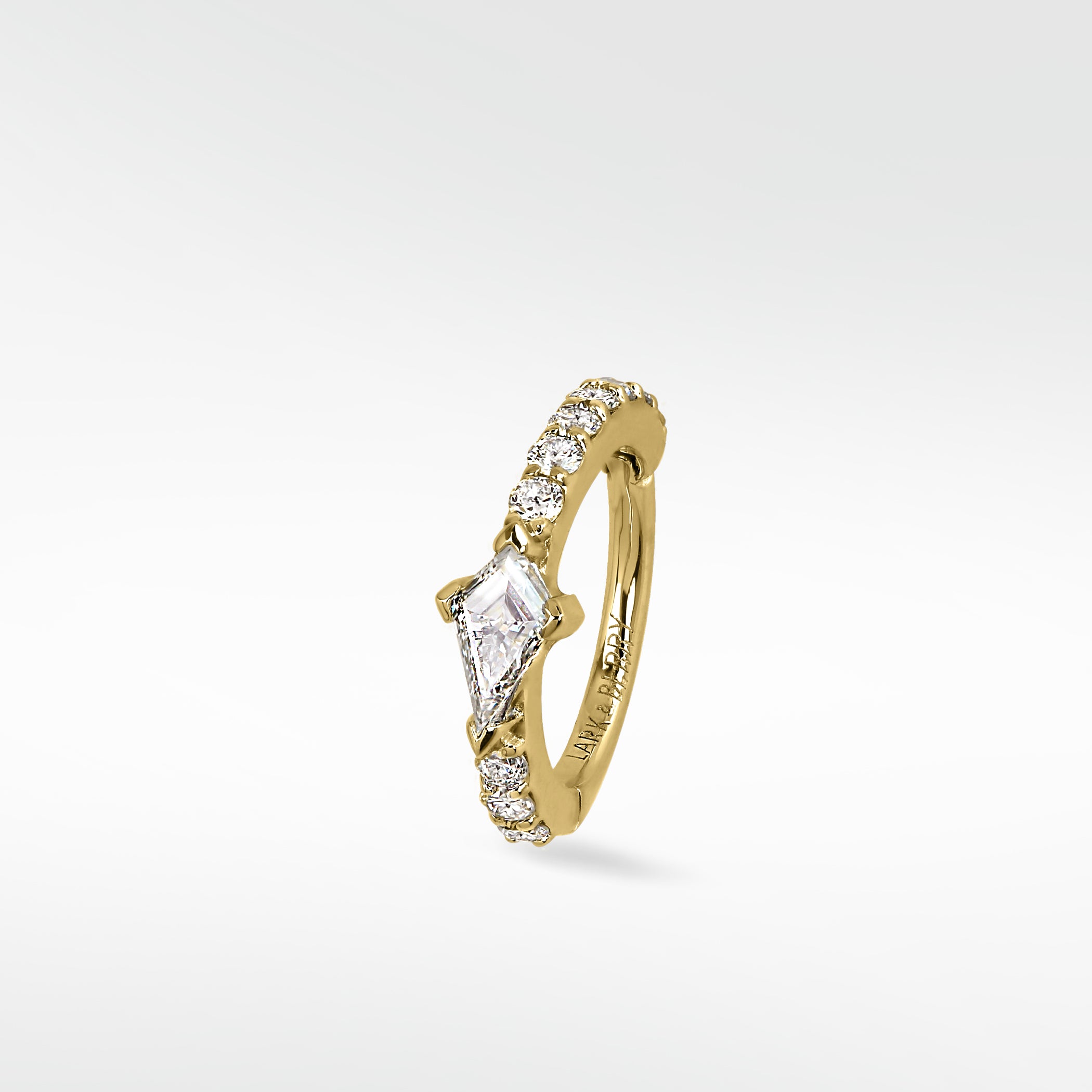Modernist Kite Diamond Hoop