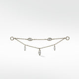 Double Diamond Drop Chain