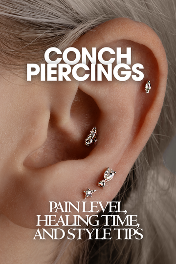 Conch Piercing – Pain Level, Healing Time & Jewelry Guide 4 thumbnail