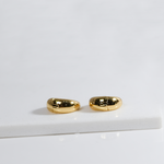 Golden Elegance Hoops