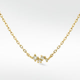 Star Cluster Gold Necklace
