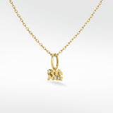 Aquarius Gold Pendant