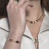 Nexus Emerald and Diamond Pendant