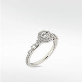 Aerides Diamond Dress Ring in Solid 18K Gold - Lark and Berry