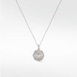 Aerides Diamond Pendant in Solid 18K Gold - Lark and Berry