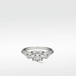 Blackthorn Trinity Engagement Ring - Lark and Berry