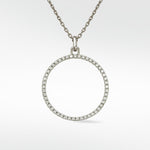 Detachable Diamond Circular Drop - Lark and Berry