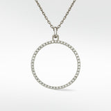 Detachable Diamond Circular Drop - Lark and Berry