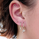 Shooting Star Diamond Charm