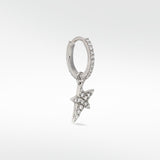 Shooting Star Diamond Charm