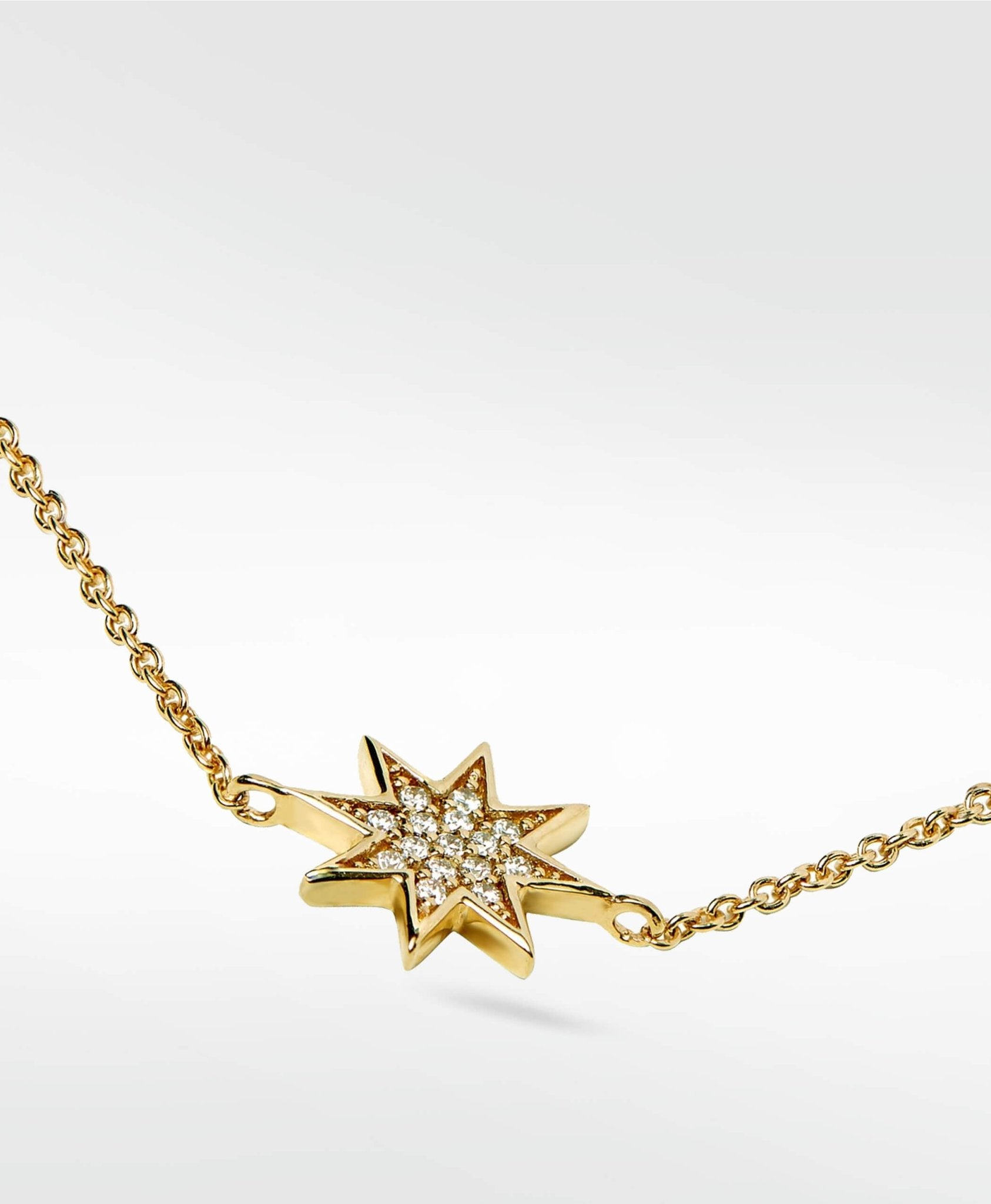 Star Diamond PavŽ Bracelet in 14K Gold - Lark and Berry