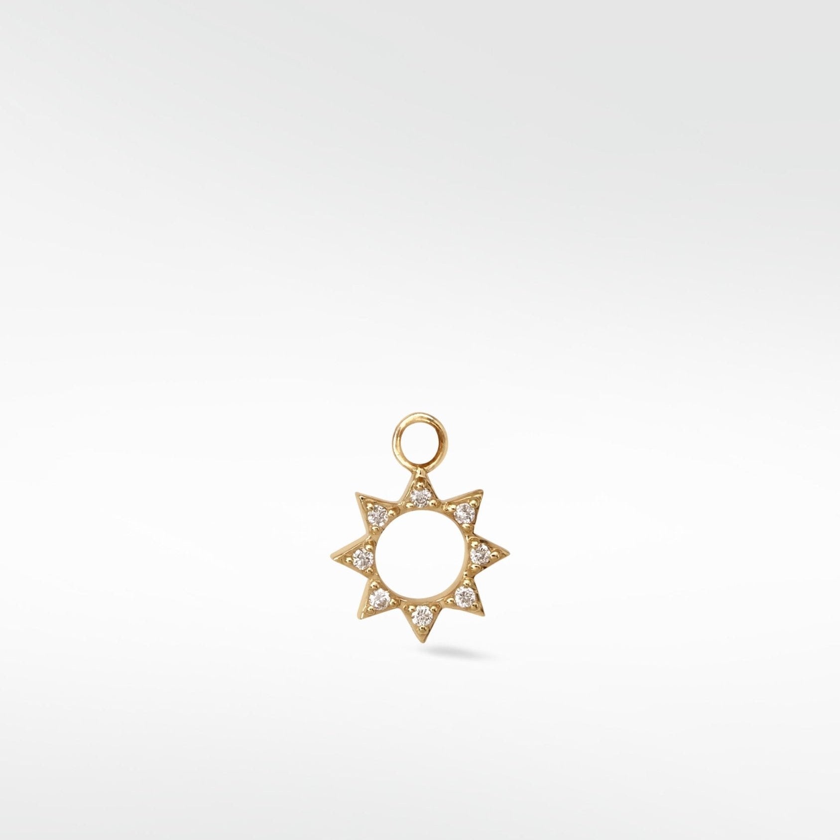 Summer Sun Diamond Charm - Lark and Berry