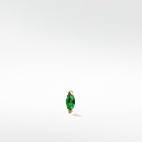 Veto Marquise Emerald Labret Earring - Lark and Berry