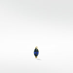 Veto Marquise Sapphire Labret Earring - Lark and Berry