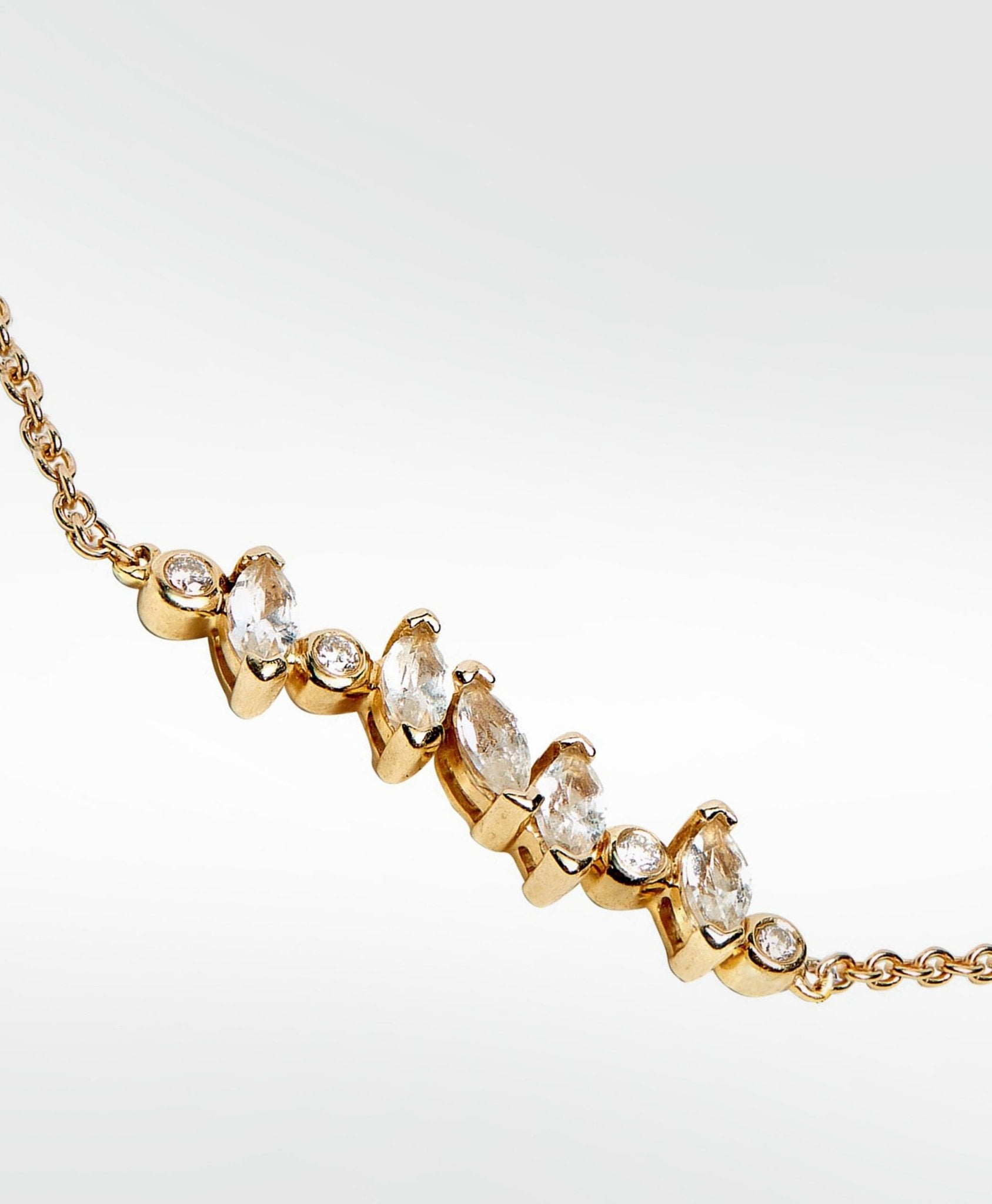 Veto Sapphire Bracelet in 14K Gold - Lark and Berry